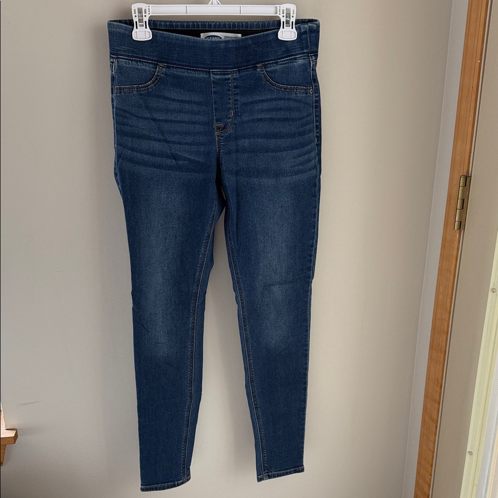 Old Navy Women's Deep Blue Jeggings